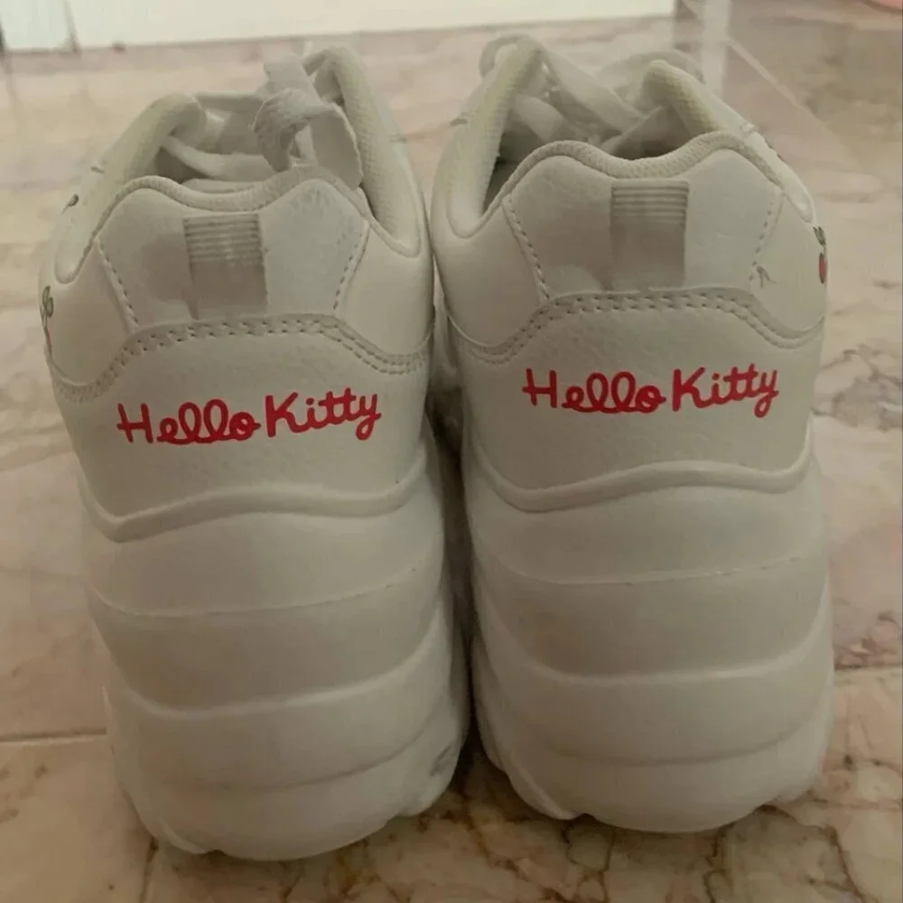 Cute Sanrio Primark x Hello Kitty Cherries Platform Sneaker Shoes US 6